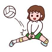 女子バレー部
