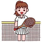 女子テニス部